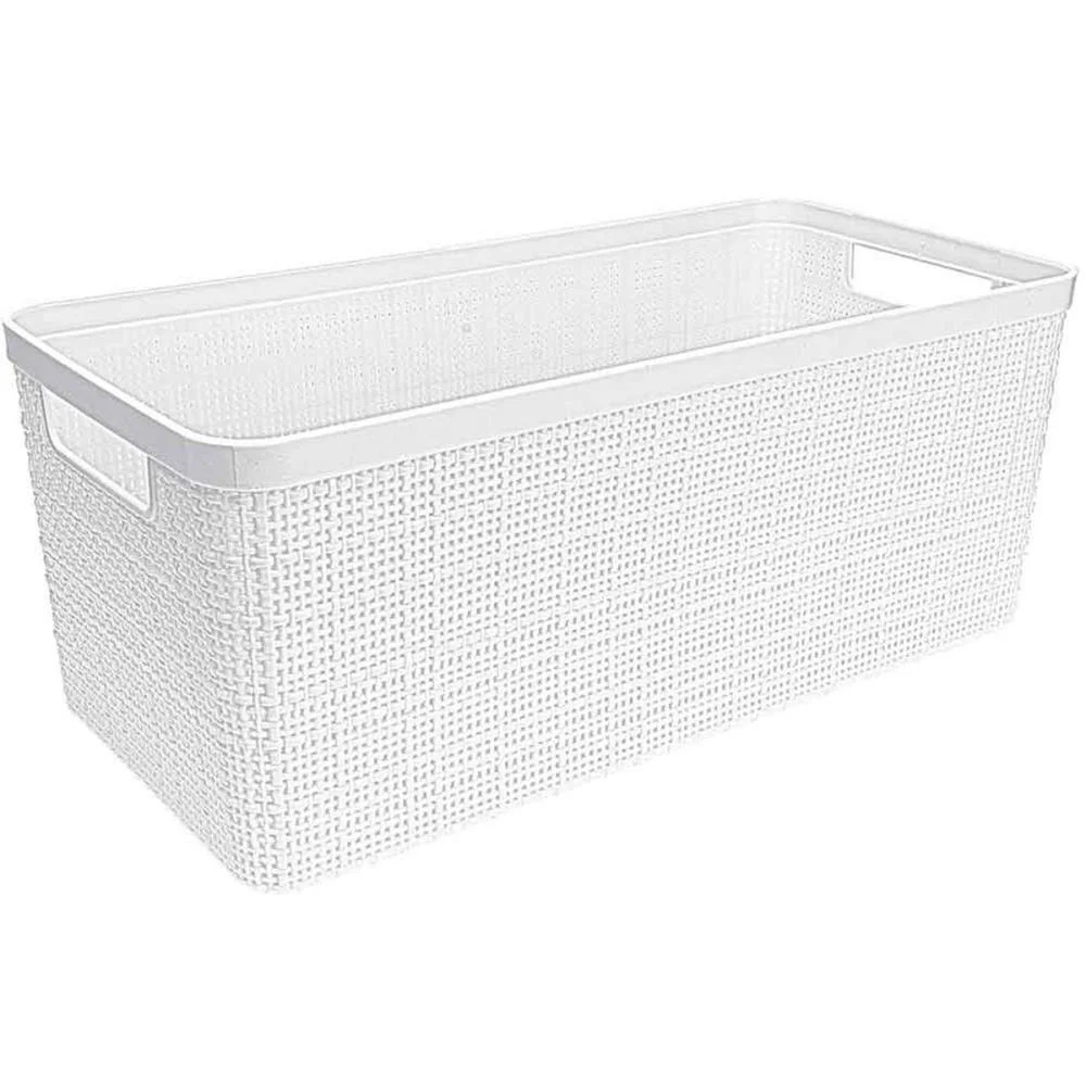 CESTA ORGANIZADORA JUTA ALONGADO GRANDE BR 7,4L. NITRON (UNIDADE) - imagem 2