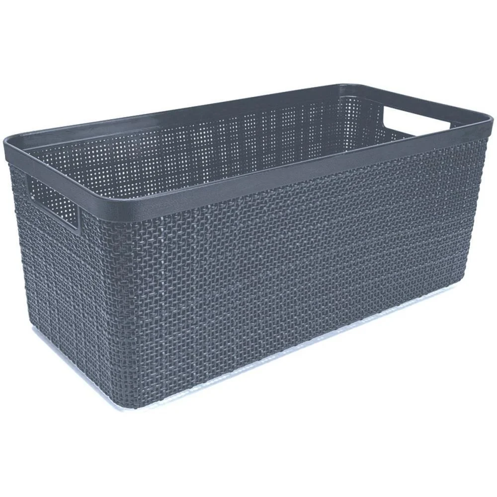 CESTA ORGANIZADORA JUTA ALONGADO GD CHUMBO 7,4L. NITRON (UNIDADE) - imagem 2