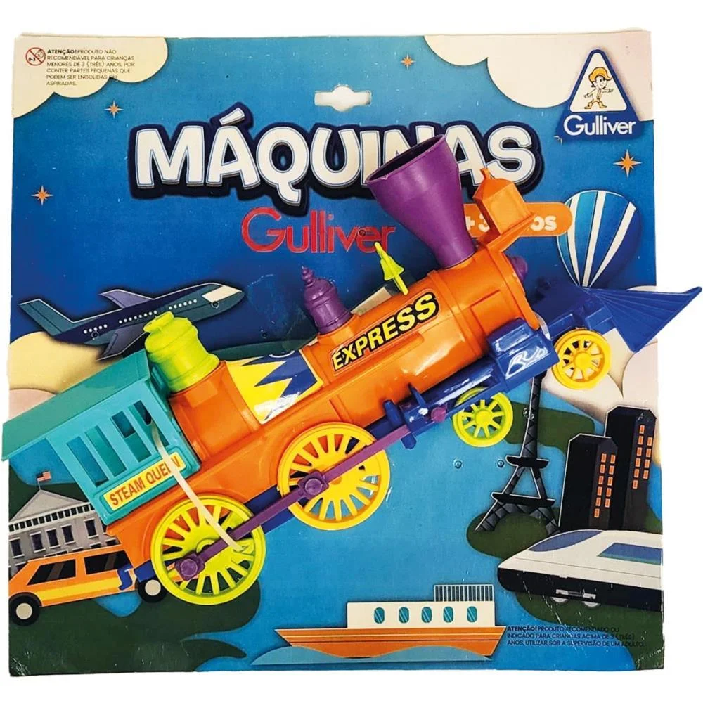 LOCOMOTIVA MAQUINAS GULLIVER (UNIDADE) - imagem 4