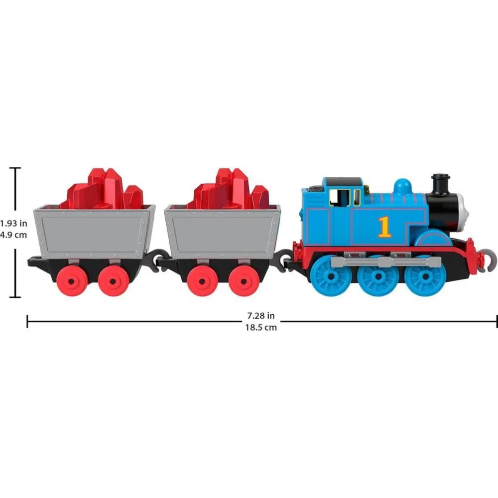 THOMAS AND FRIENDS MINI LOCOMOTIVA DIE-CAST 80TH MATTEL (UNIDADE) - imagem 7