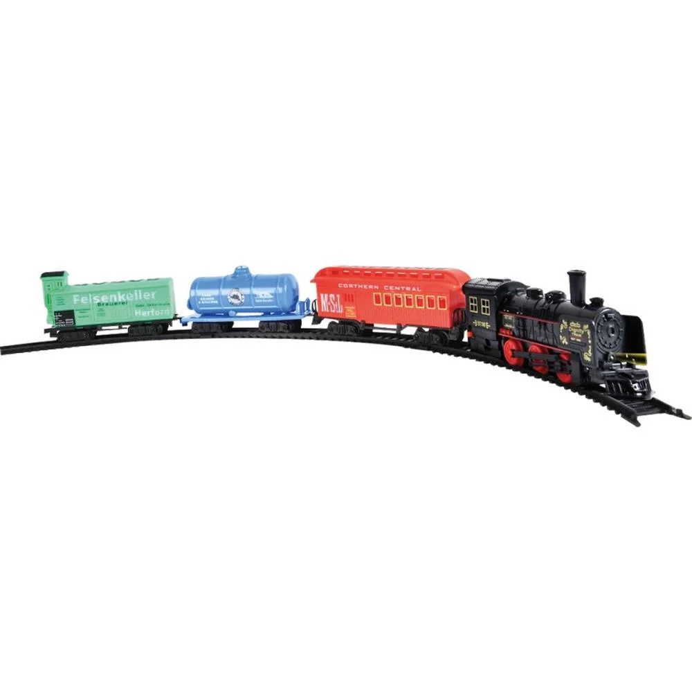 LOCOMOTIVA TREM CLASSICO 18PCS PILHA SAMBA TOYS (UNIDADE) - imagem 3
