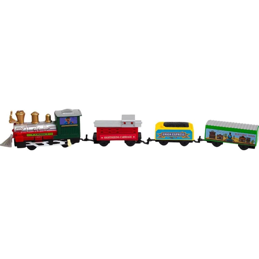 LOCOMOTIVA TREM PRIME 183CM 9PCS A PILHA SAMBA TOYS (UNIDADE) - imagem 4