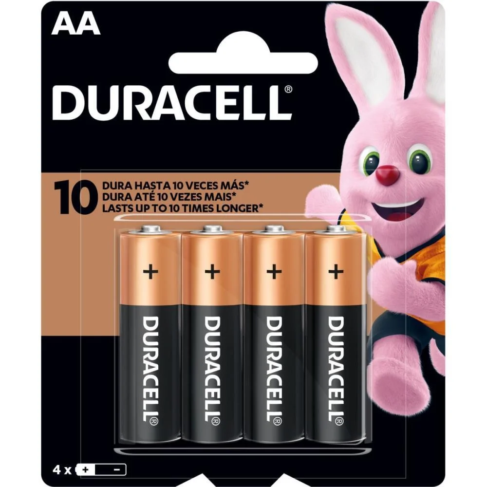 PILHA ALCALINA PEQUENA AA 12 BLISTERS X 4 UN. DURACELL (CAIXA) - imagem 2