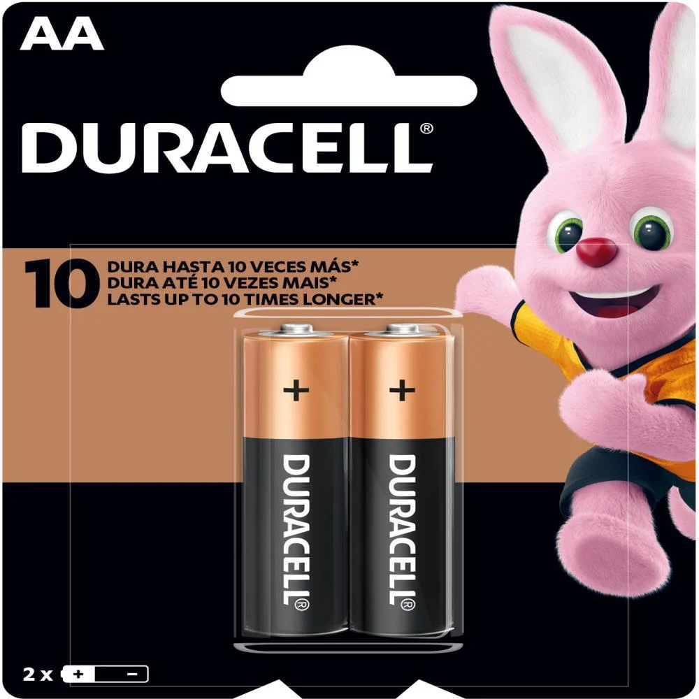 PILHA ALCALINA PEQUENA AA DURACELL (BL.C/02) - imagem 3