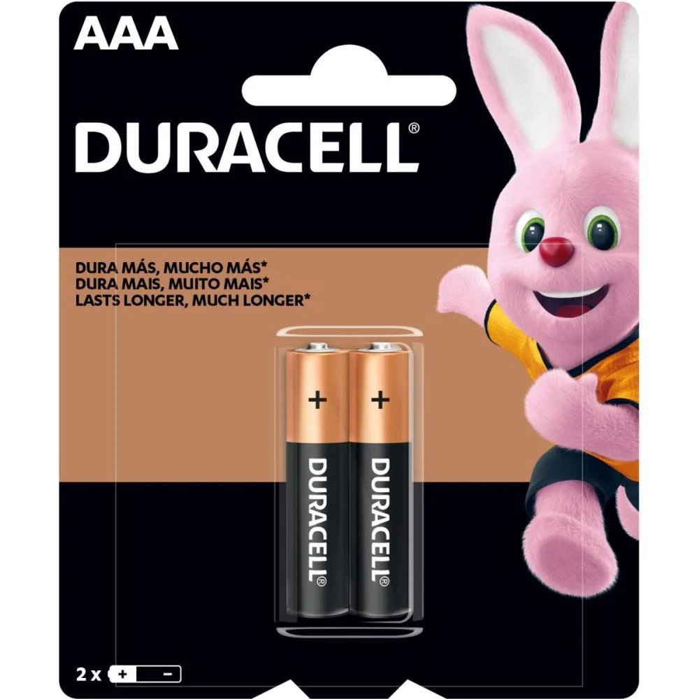 PILHA ALCALINA PALITO AAA 12 BLISTERS X 2 UN. DURACELL (CAIXA) - imagem 3