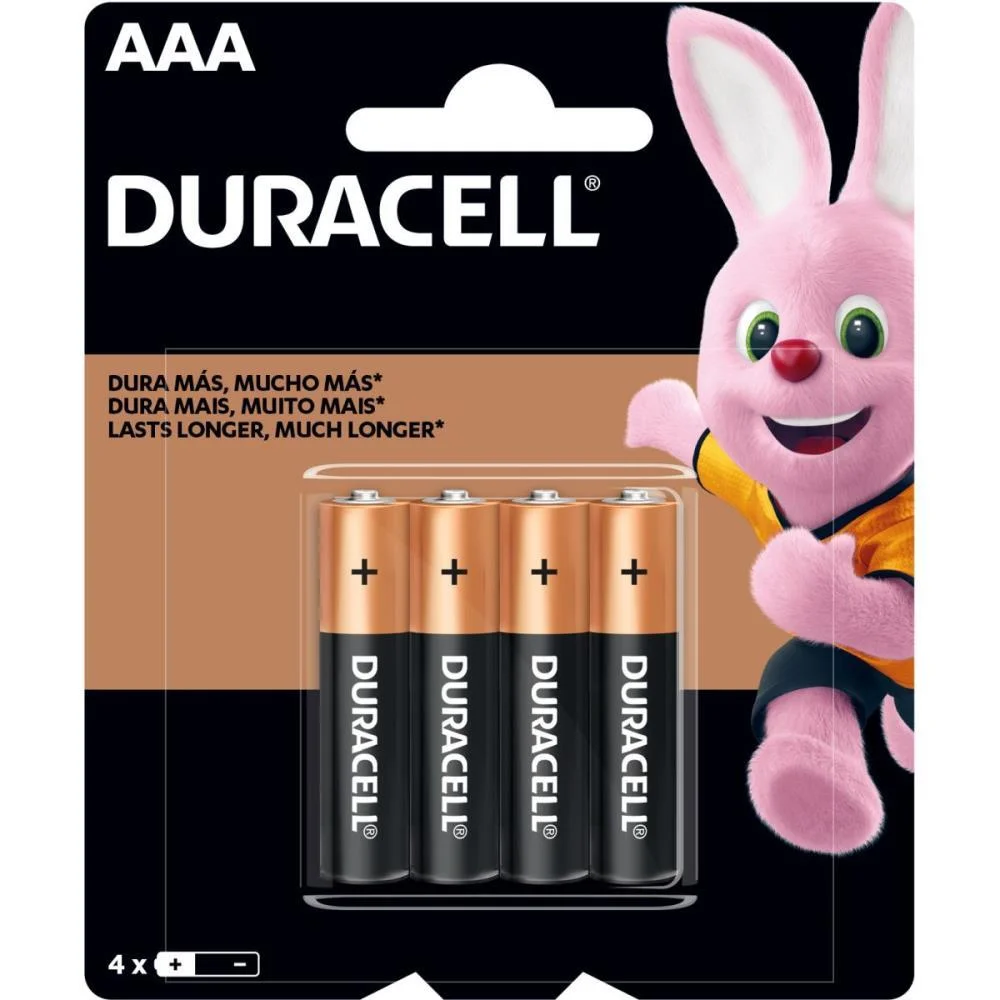 PILHA ALCALINA PALITO AAA 12 BLISTERS X 4 UN. DURACELL (CAIXA) - imagem 3