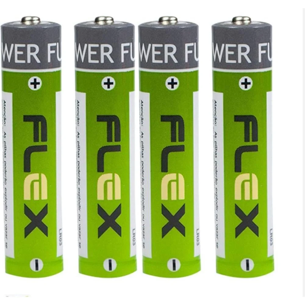 PILHA ALCALINA PALITO AAA FLEX (BL.C/08) - imagem 2