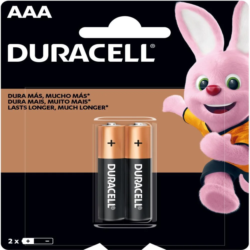 PILHA ALCALINA PALITO AAA DURACELL (BL.C/02) - imagem 3