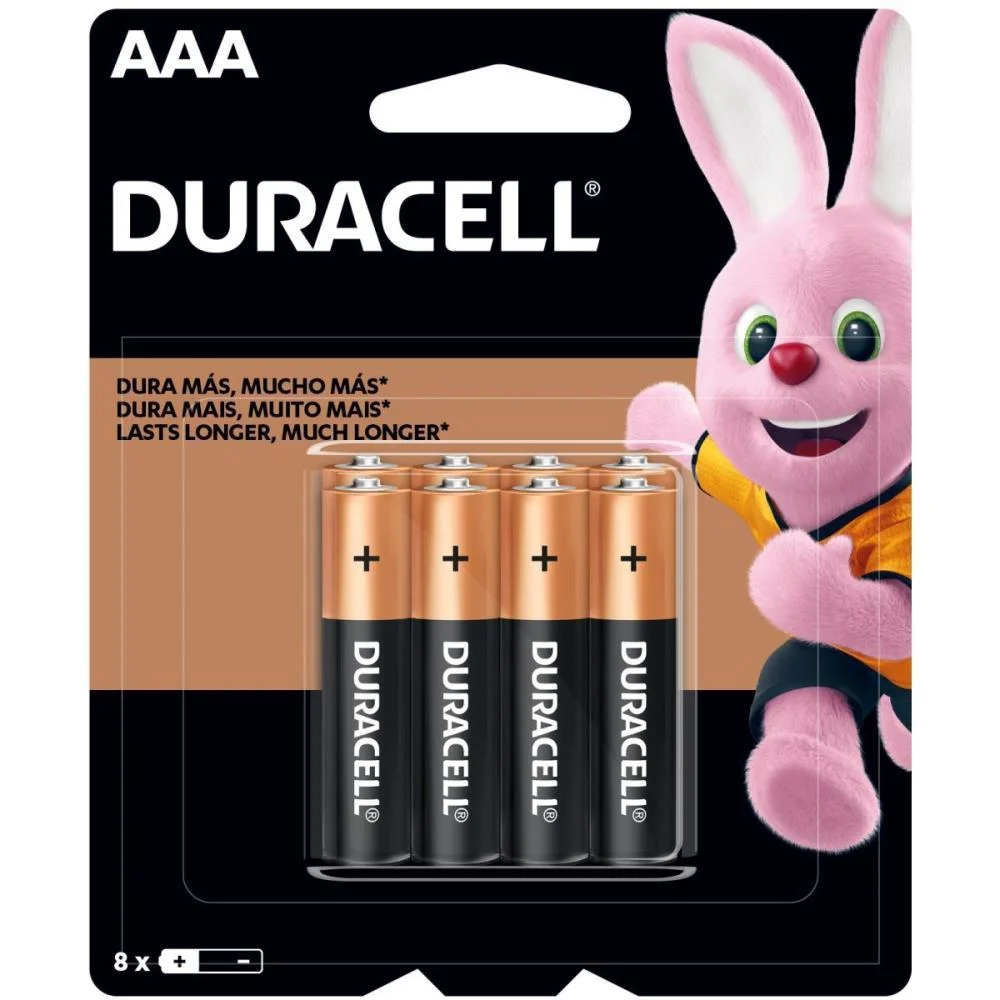 PILHA ALCALINA PALITO AAA DURACELL (BL.C/08) - imagem 3
