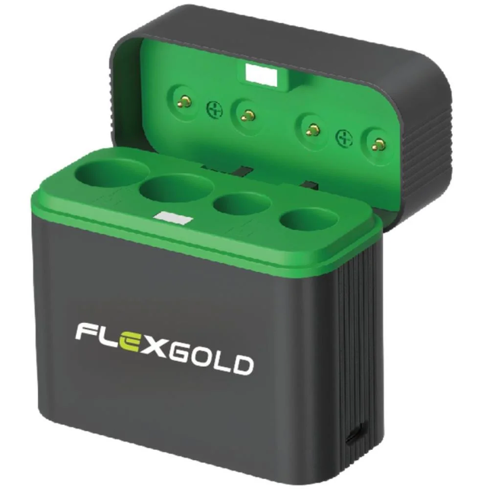 CARREGADOR DE PILHAS P/PILHAS AA-AAA CABO TYPE-C FLEX (UNIDADE) - imagem 2