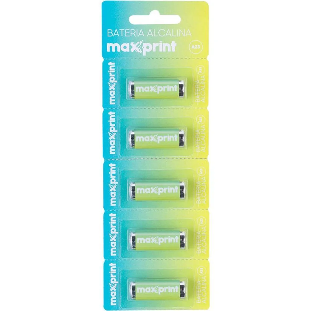 PILHA BATERIA ALCALINA 12V A23 MAX MAXPRINT (BL.C/05) - imagem 2