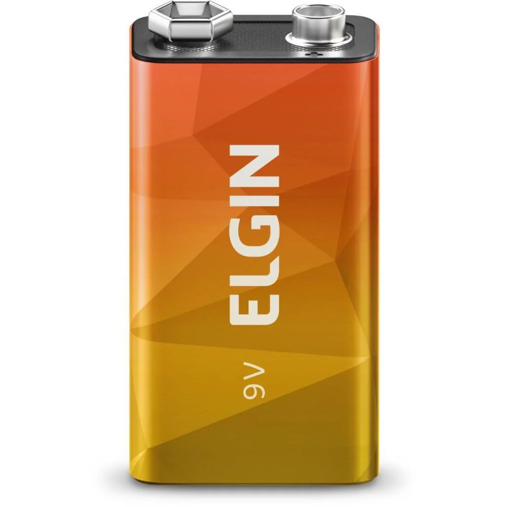 PILHA BATERIA 9V ZINCO 10BLISTERSX1UNID. ELGIN (CAIXA) - imagem 3