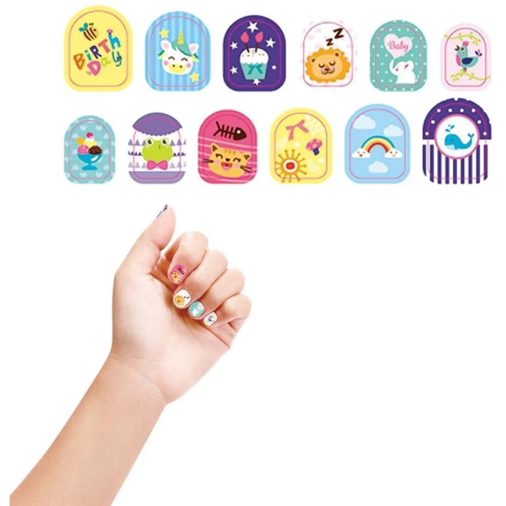 MAQUIAGEM E BELEZA INFANTIL MAKE BRINQ MECHAS+ADESIVOS(S) POLIBRINQ (KIT) - imagem 5