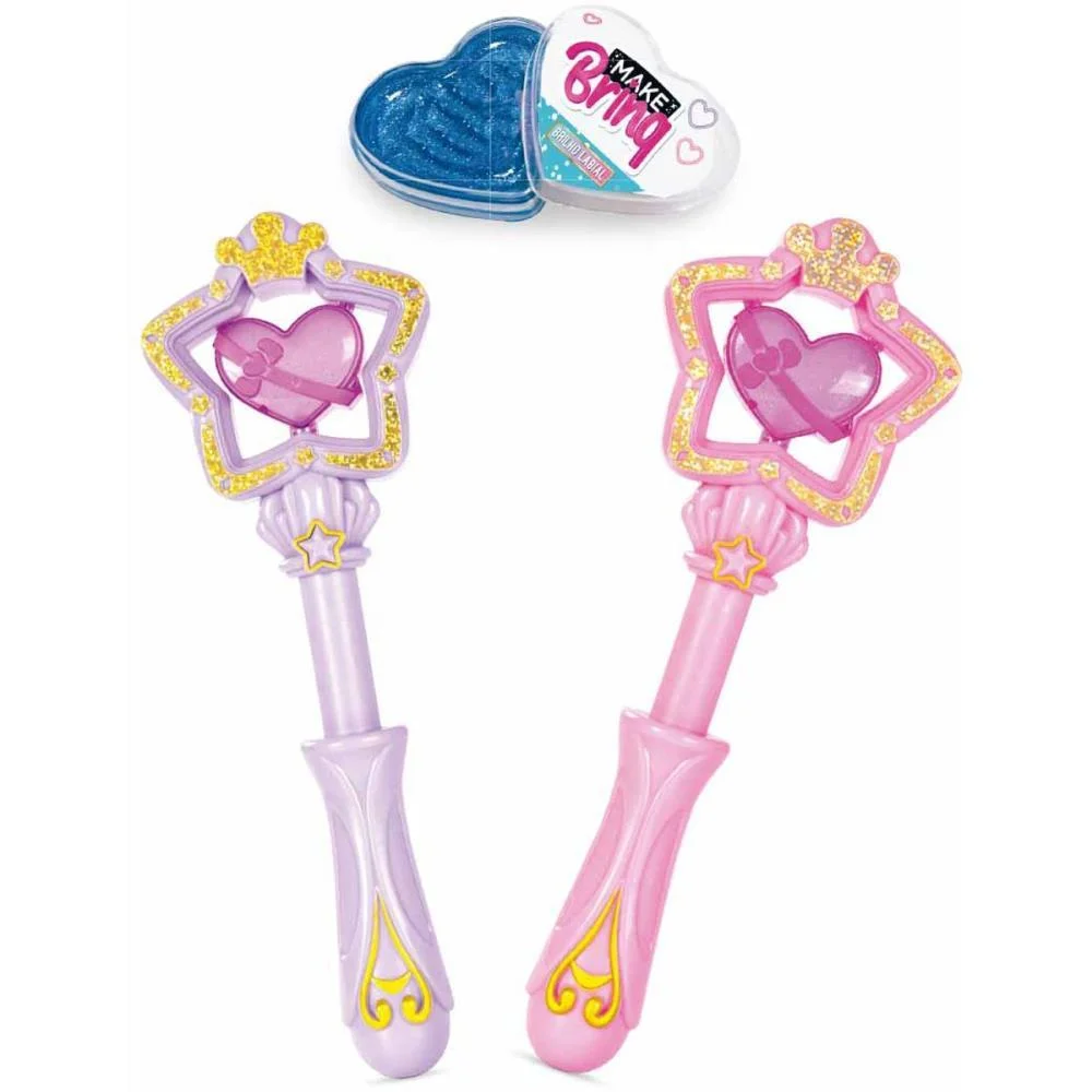 MAQUIAGEM E BELEZA INFANTIL MAKE BRINQ VARINHA C/GLOSS POLIBRINQ (UNIDADE) - imagem 2