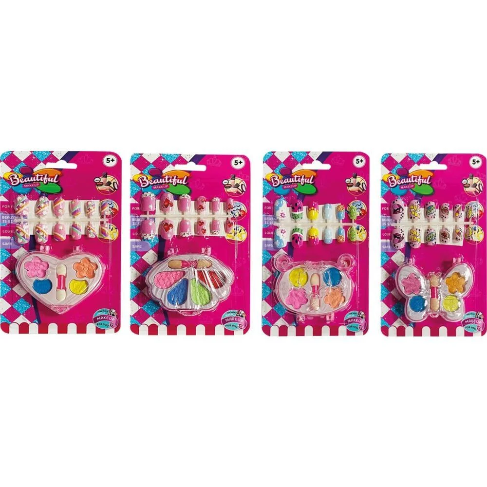 MAQUIAGEM E BELEZA INFANTIL KIT UNHA + MAKE (S) SAMBA TOYS (UNIDADE) - imagem 3