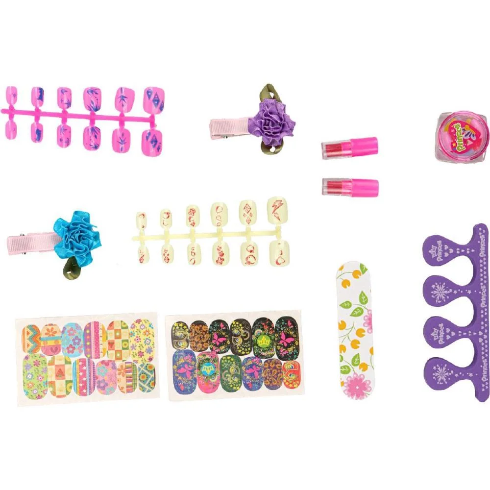 MAQUIAGEM E BELEZA INFANTIL KIT UNHAS DECORADAS (S) HOMEPLAY (UNIDADE) - imagem 2