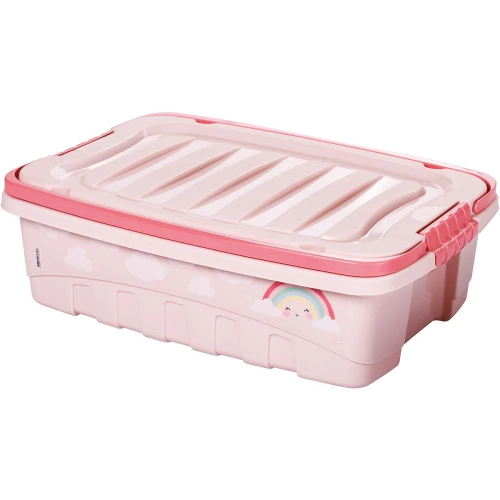 CAIXA PLASTICA MULTIUSO GRAN BOX C/ALCA E TRAVA 9,3L PLASUTIL (UNIDADE) - imagem 2