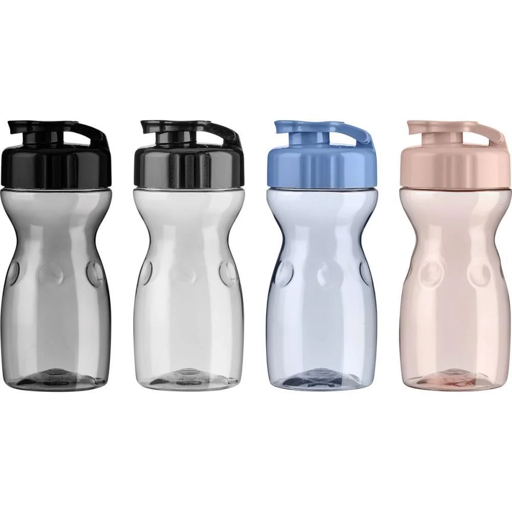 GARRAFA PLASTICA VENEZA TRANSP. SORTIDA 350ML TIBA (DP.C/24) - imagem 2