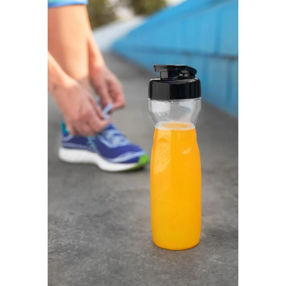 GARRAFA PLASTICA VENEZA TRANSP. SORTIDA 600ML TIBA (DP.C/24) - imagem 7