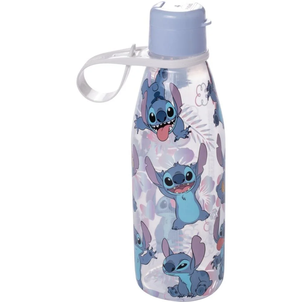 GARRAFA PLASTICA STITCH ABRE FACIL 530ML (S) PLASUTIL (UNIDADE) - imagem 3