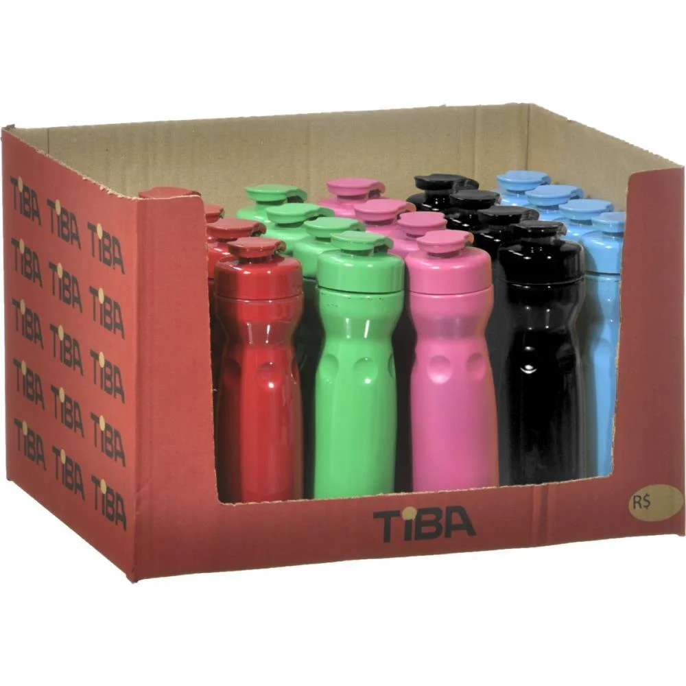 GARRAFA PLASTICA VENEZA COLORIDA MAIS 600ML (S) TIBA (DP.C/24) - imagem 10