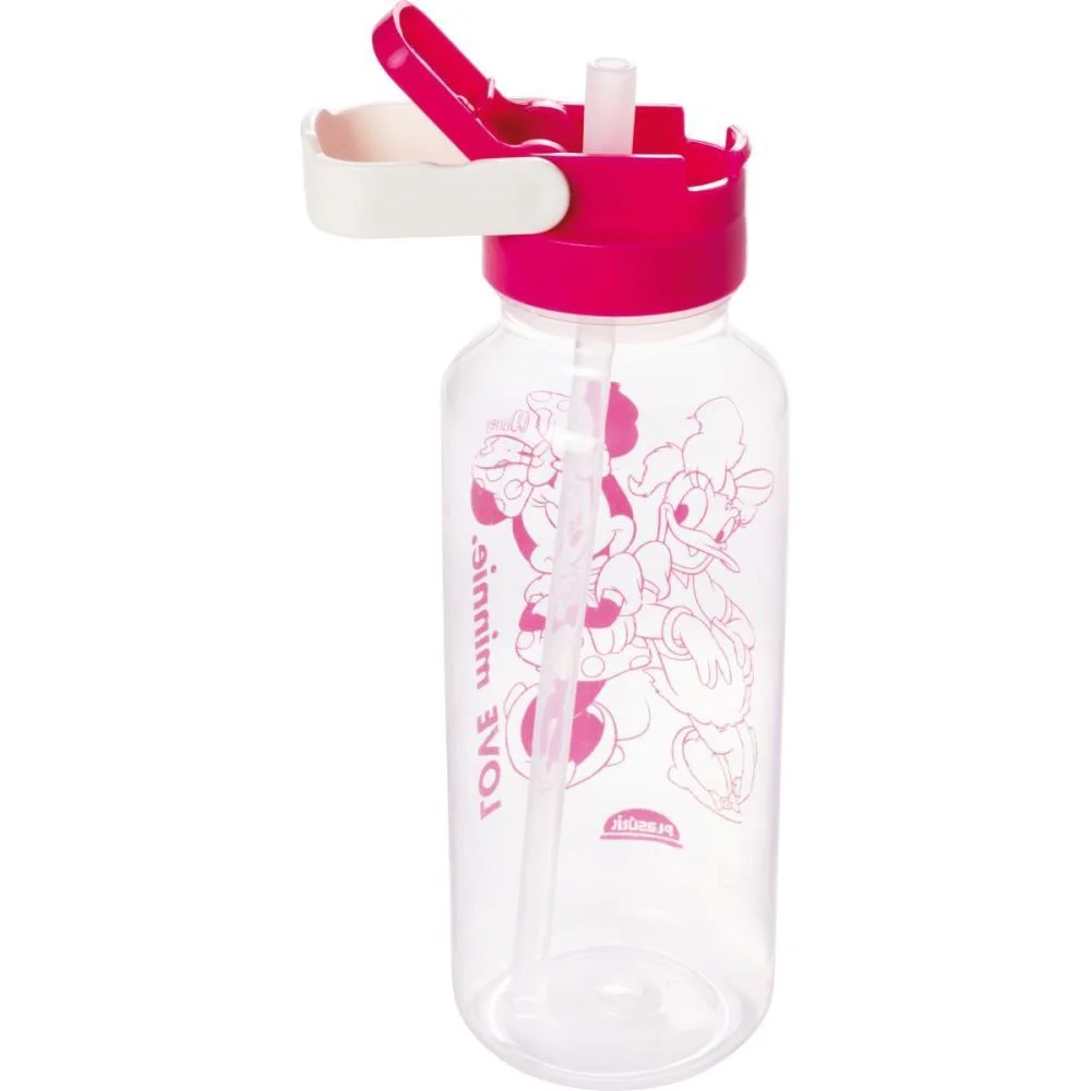 GARRAFA PLASTICA MINNIE TAMPA AUTOM. RS 600ML(S PLASUTIL (UNIDADE) - imagem 5