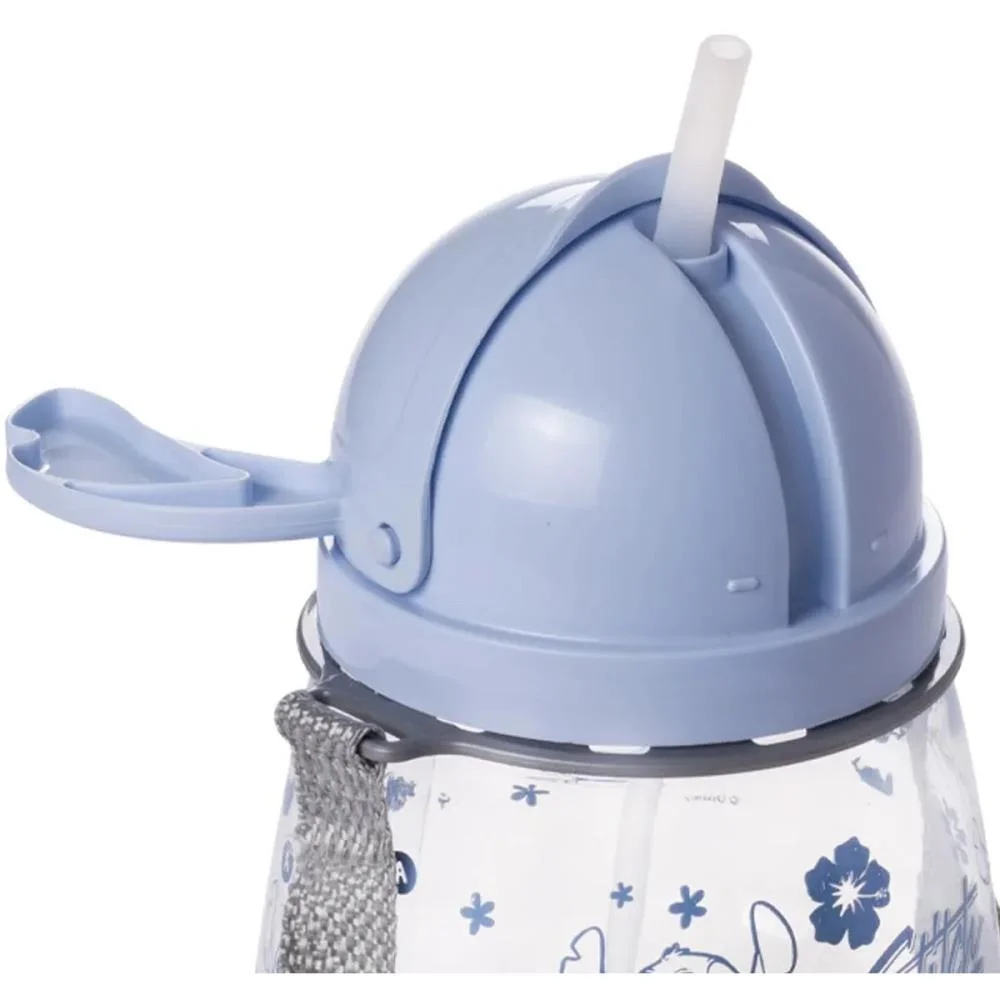 GARRAFA PLASTICA STITCH LUDICA FLIP AUTOM. 1,1L PLASUTIL (UNIDADE) - imagem 4