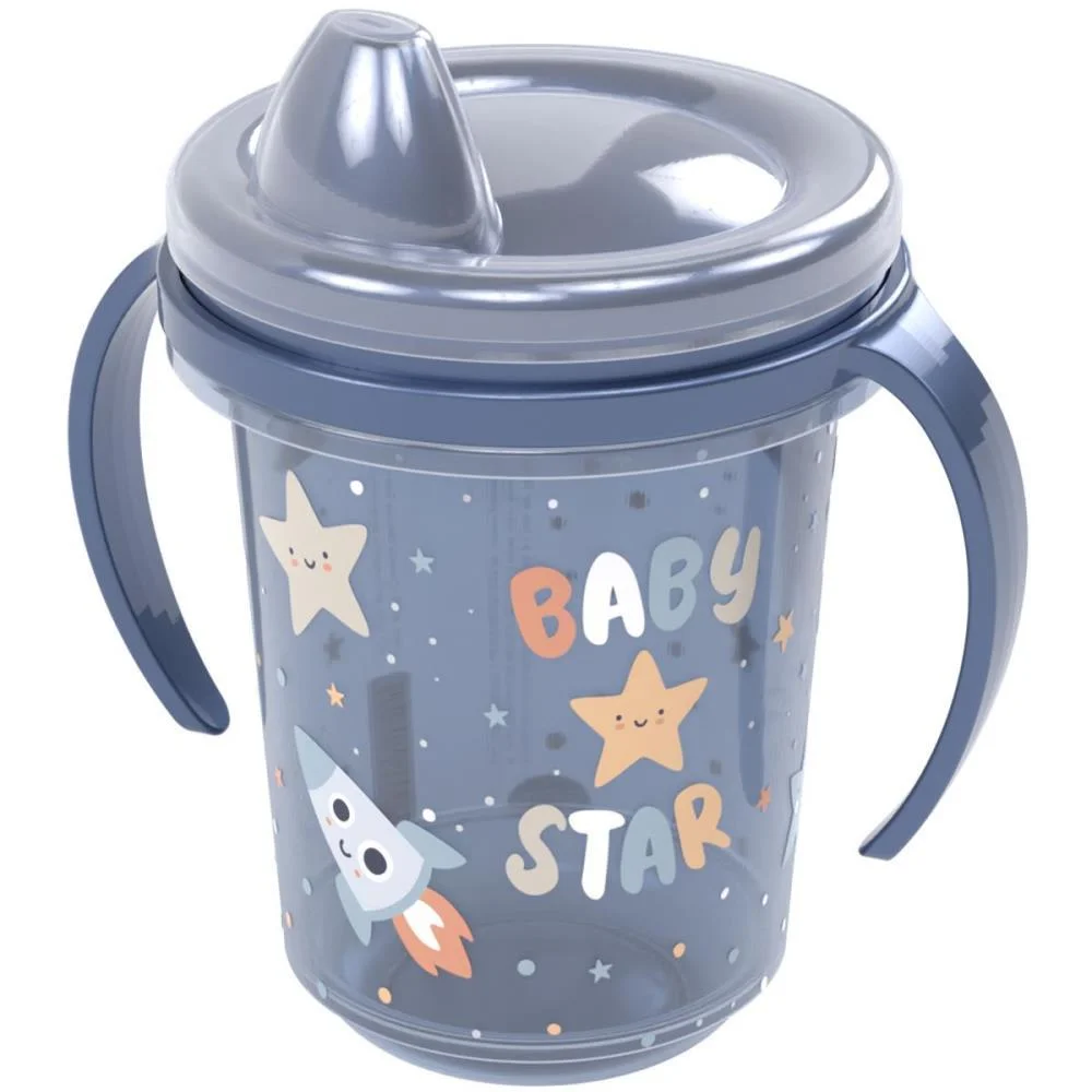 COPO TREINAMENTO TRIO STAR SPACE 330ML. PLASUTIL (UNIDADE) - imagem 3