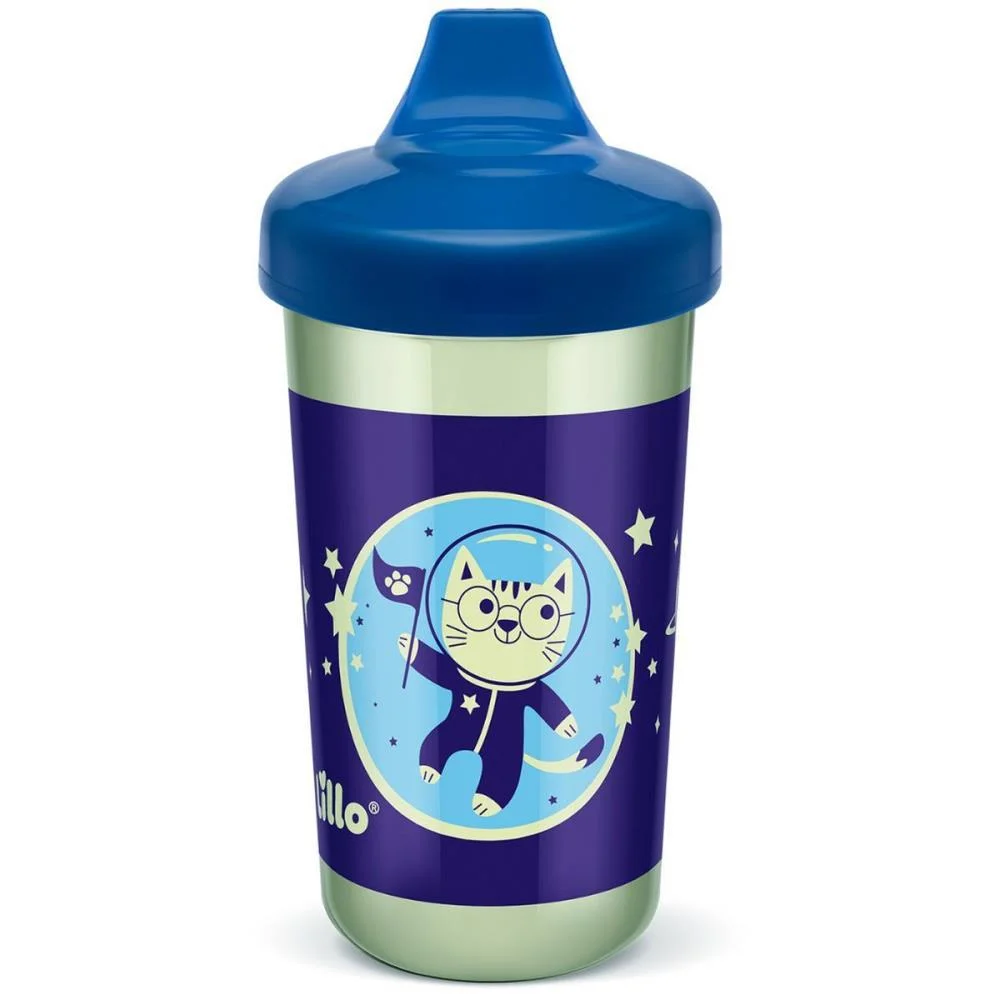 COPO TREINAMENTO GLOW MAX 320ML AZ ANTIVAZAMENT LILLO (UNIDADE) - imagem 2