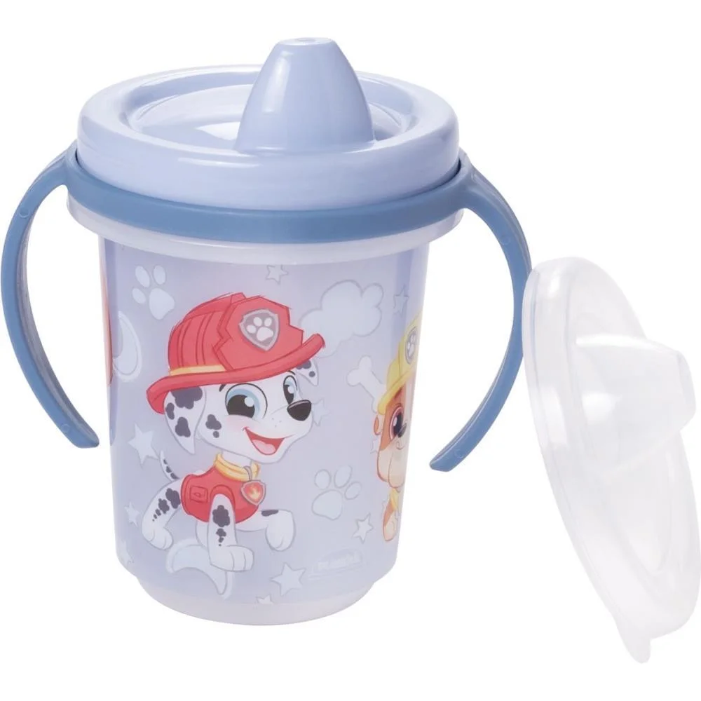 COPO TREINAMENTO PATRULHA CANINA BABY 330ML AZU PLASUTIL (UNIDADE) - imagem 4
