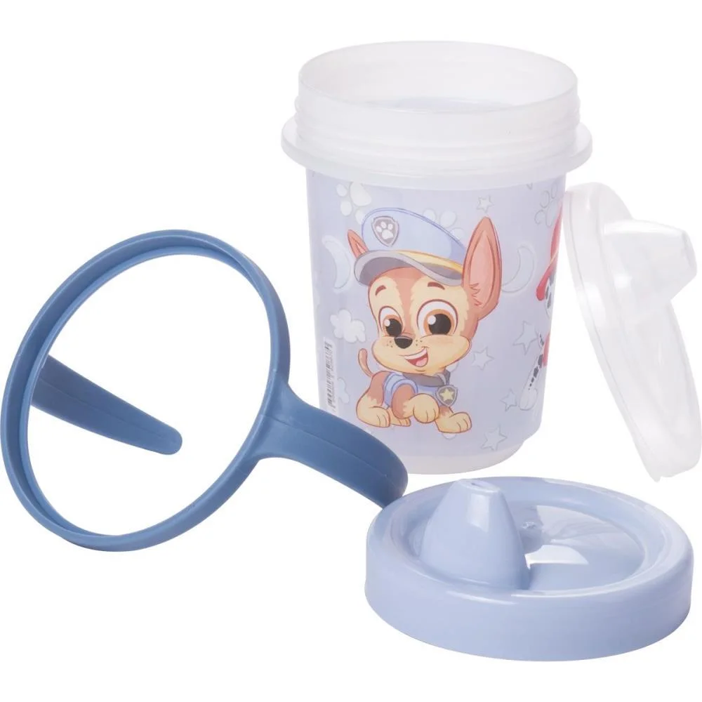 COPO TREINAMENTO PATRULHA CANINA BABY 330ML AZU PLASUTIL (UNIDADE) - imagem 5