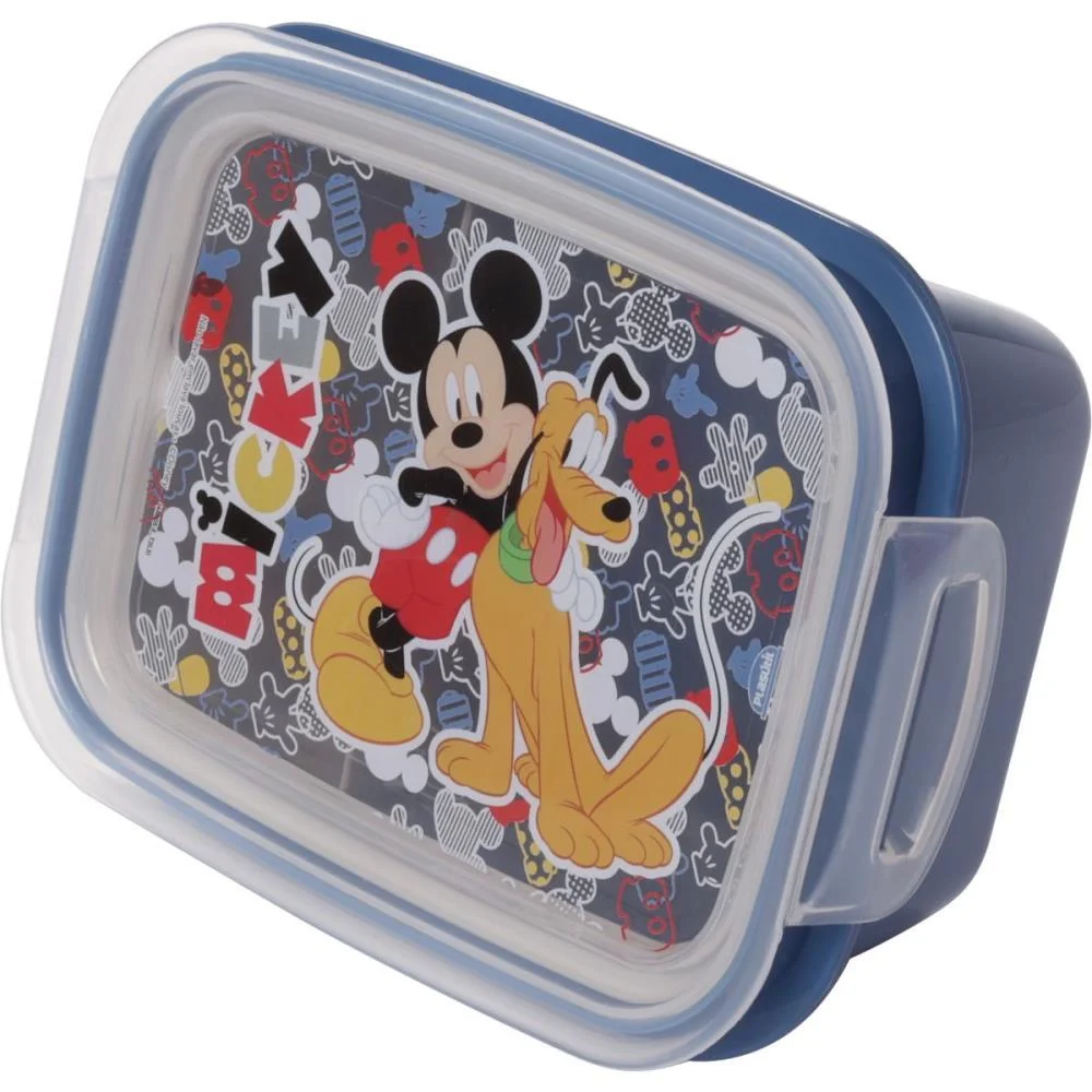 MARMITA MICKEY C/TRAVA 630ML PLASUTIL (UNIDADE) - imagem 4