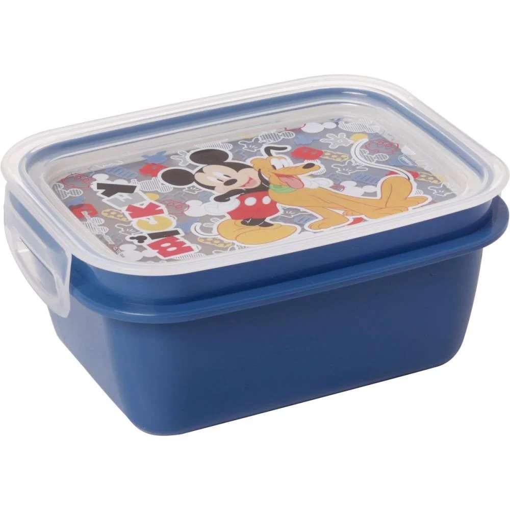 MARMITA MICKEY C/TRAVA 630ML PLASUTIL (UNIDADE) - imagem 5