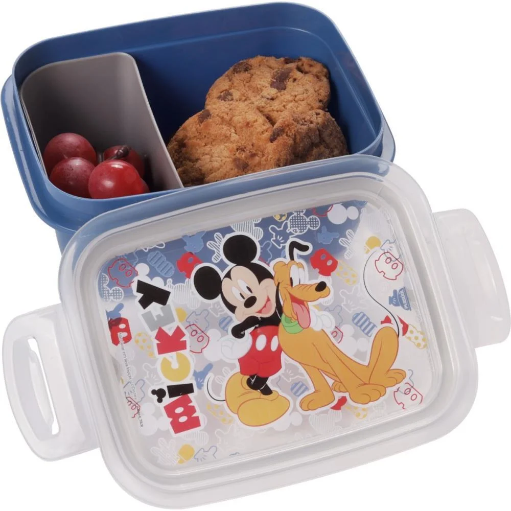 MARMITA MICKEY C/TRAVA 630ML PLASUTIL (UNIDADE) - imagem 7