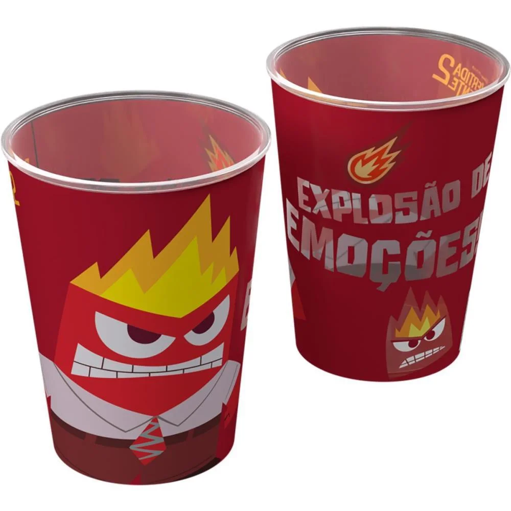COPO DECORADO DIVERTIDAMENTE 320ML PLASUTIL (UNIDADE) - imagem 3