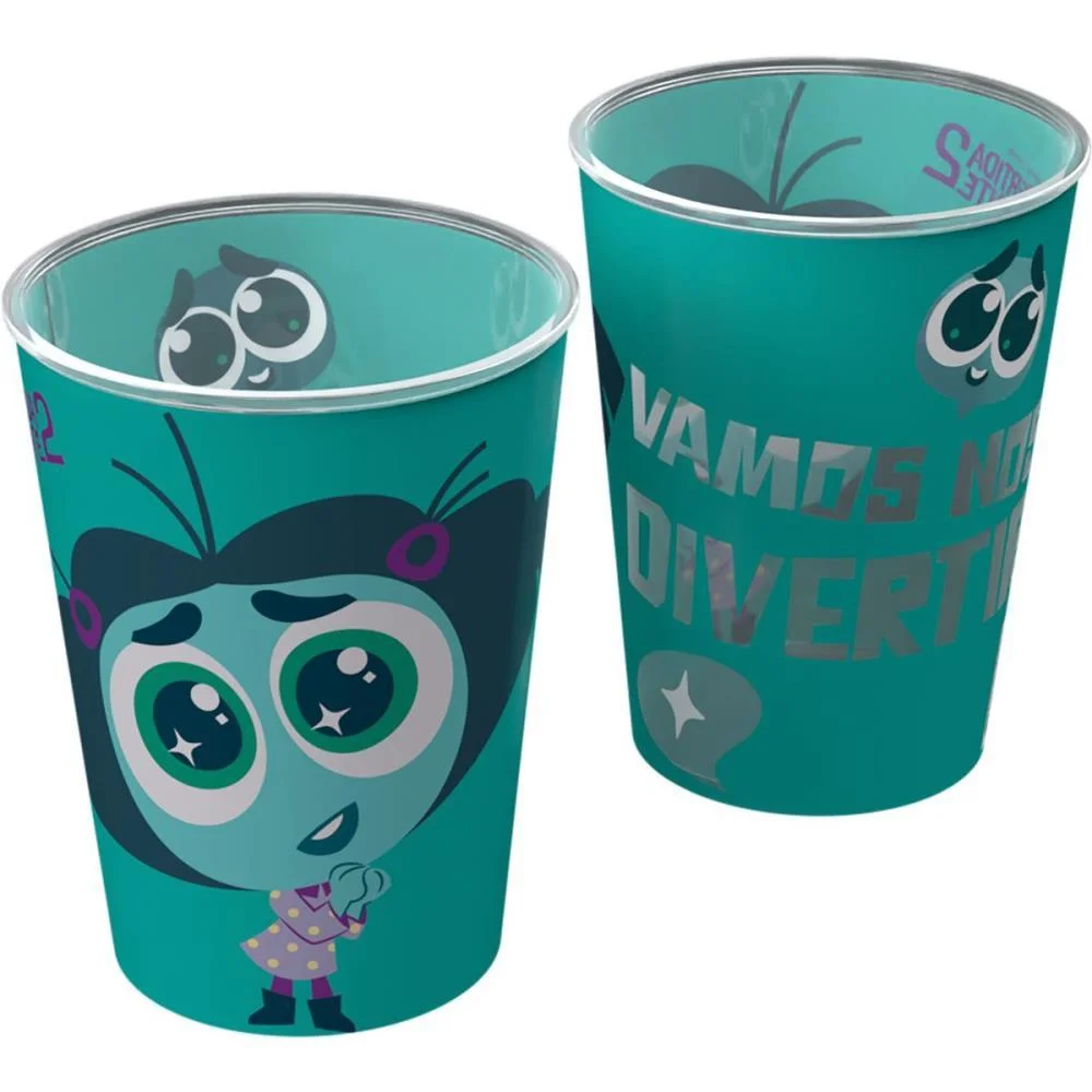 COPO DECORADO DIVERTIDAMENTE 320ML PLASUTIL (UNIDADE) - imagem 4