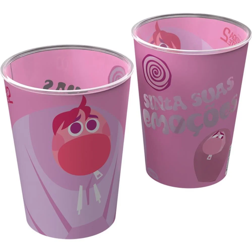 COPO DECORADO DIVERTIDAMENTE 320ML PLASUTIL (UNIDADE) - imagem 6