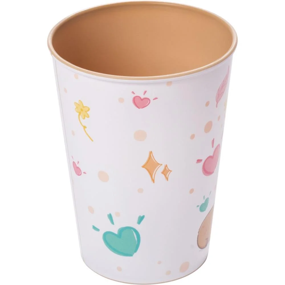 COPO DECORADO CAPIVARA FUN 320ML PLASUTIL (UNIDADE) - imagem 3