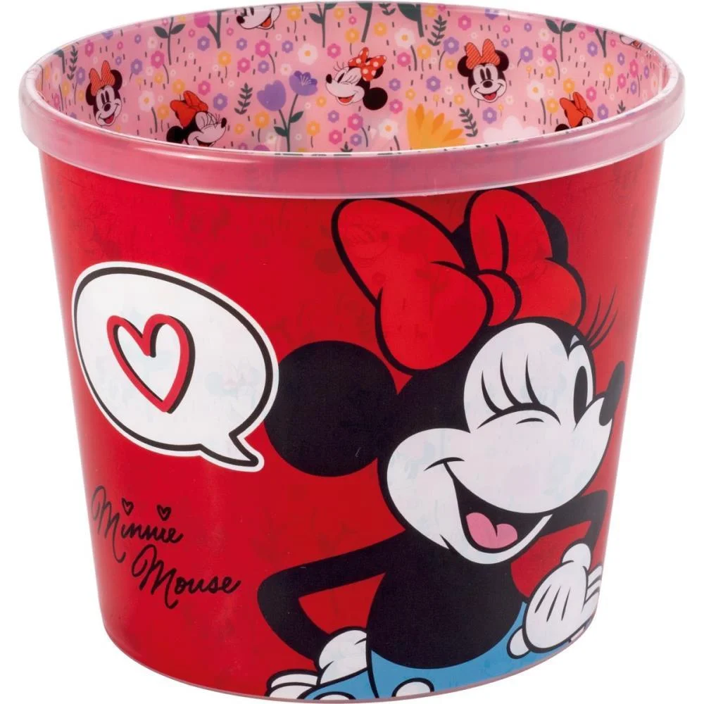 BALDE PARA PIPOCA MINNIE SUPER DECORADO 2,1L PLASUTIL (UNIDADE) - imagem 3