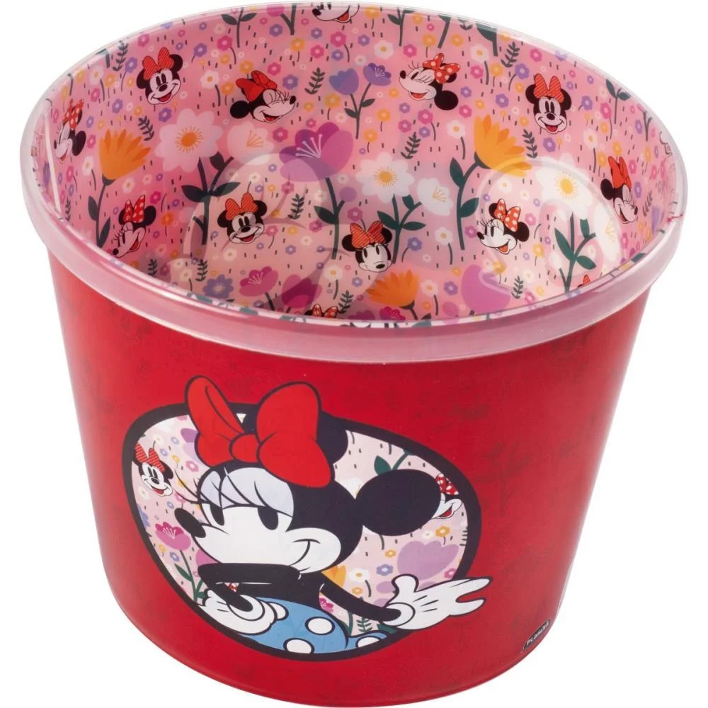 BALDE PARA PIPOCA MINNIE SUPER DECORADO 2,1L PLASUTIL (UNIDADE) - imagem 5