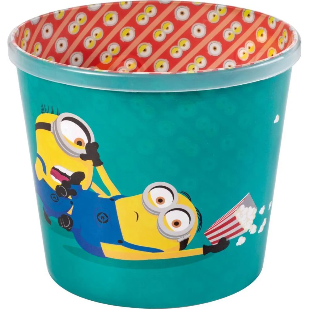 BALDE PARA PIPOCA MINIONS SUPER DECORADO 2,1L PLASUTIL (UNIDADE) - imagem 4