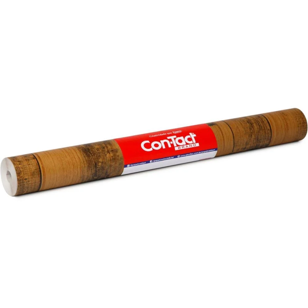 CONTACT DECORADO 45CMX10M MADEIRA TABUA AMBUARANA CONTACT (ROLO) - imagem 2
