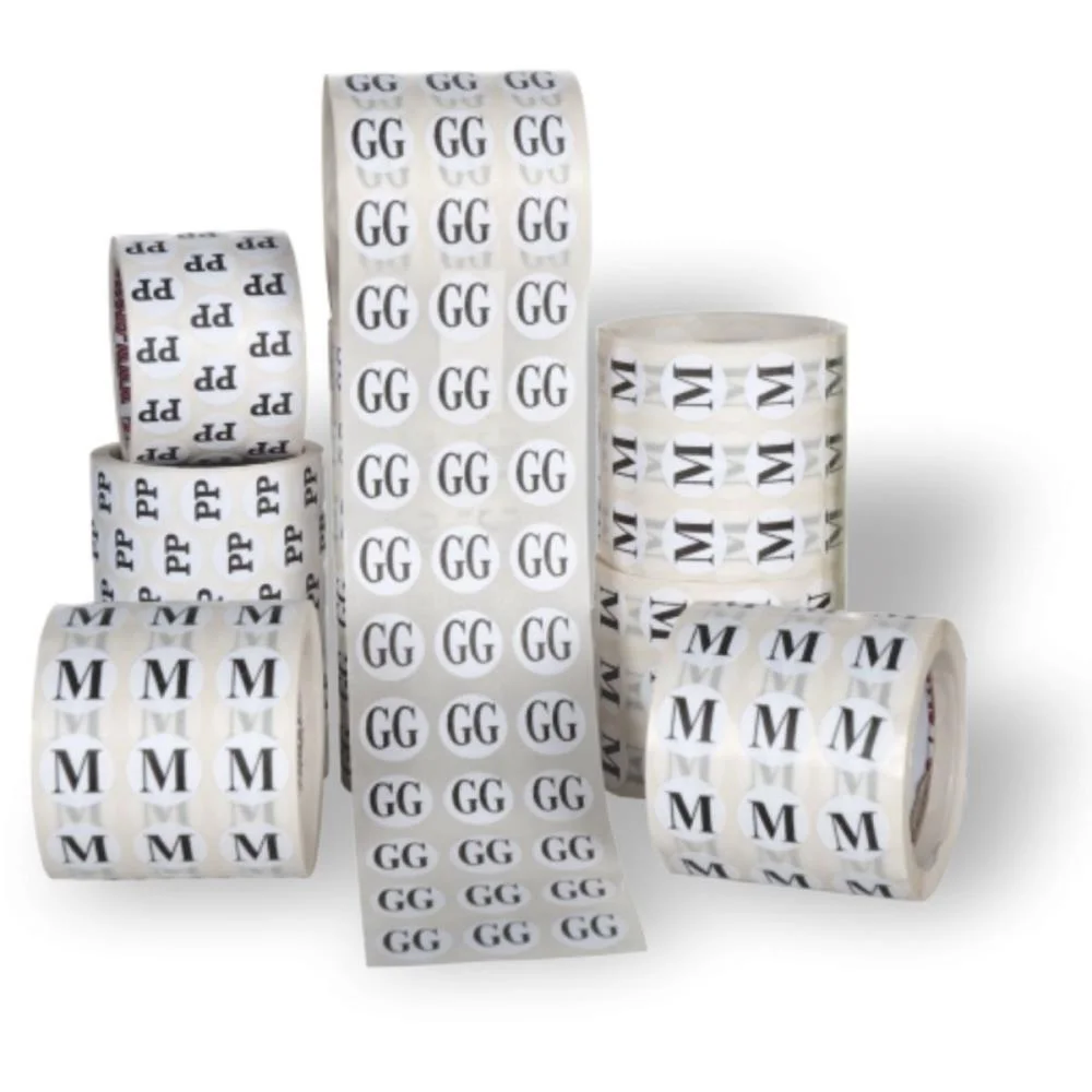 ETIQUETA PARA MARCACAO TAM. EGG BOLA 11MM C/1000 ETIQ GRESPAN COM 5 UNIDADES - imagem 3