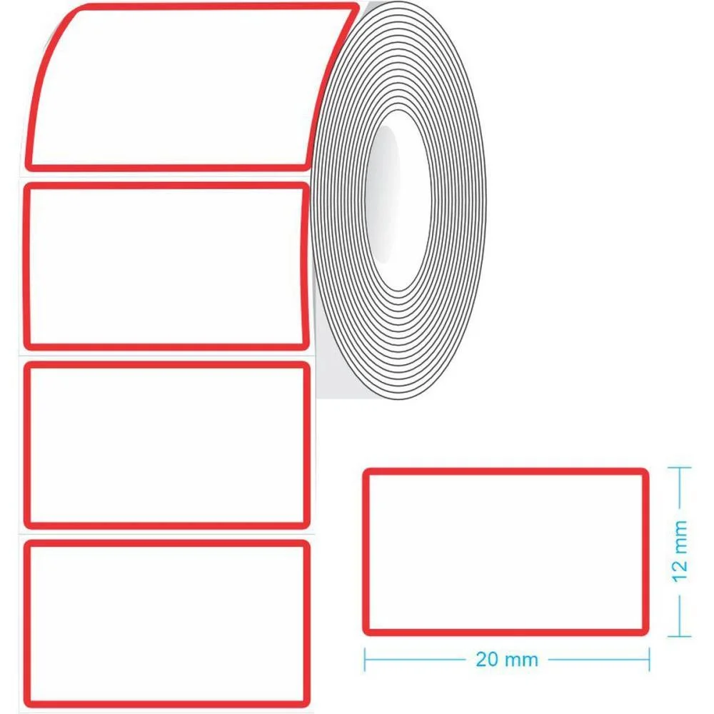 ETIQUETA PARA PREÇO TR-1 20X12MM C/1660 ETIQUETAS GRESPAN (ROLO) - imagem 2