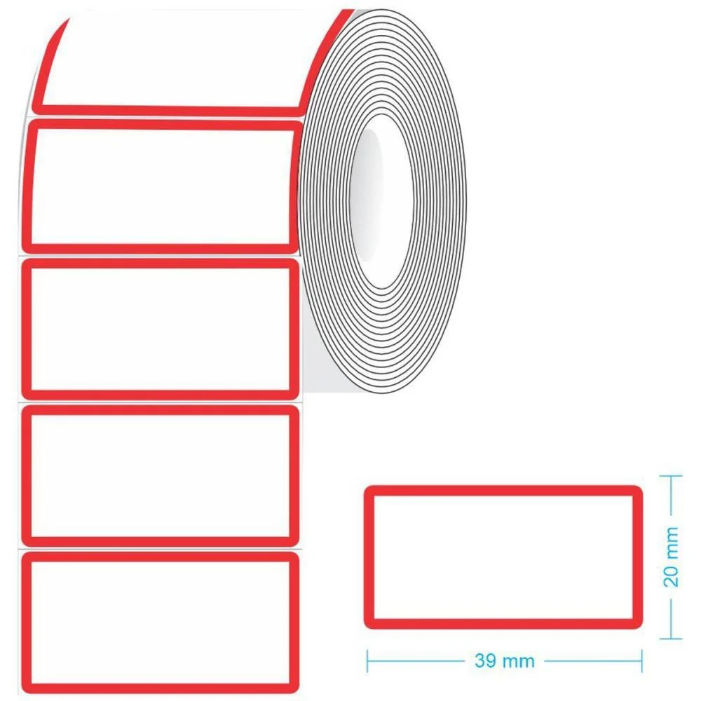 ETIQUETA PARA PREÇO TR-4 39X20MM C/865 ETIQUETAS GRESPAN (ROLO) - imagem 2