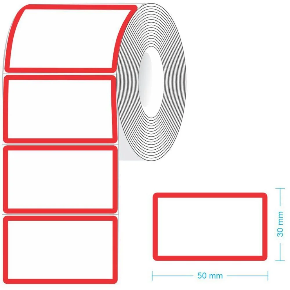 ETIQUETA PARA PREÇO TR-5 50X30MM C/600 ETIQUETAS GRESPAN (ROLO) - imagem 3
