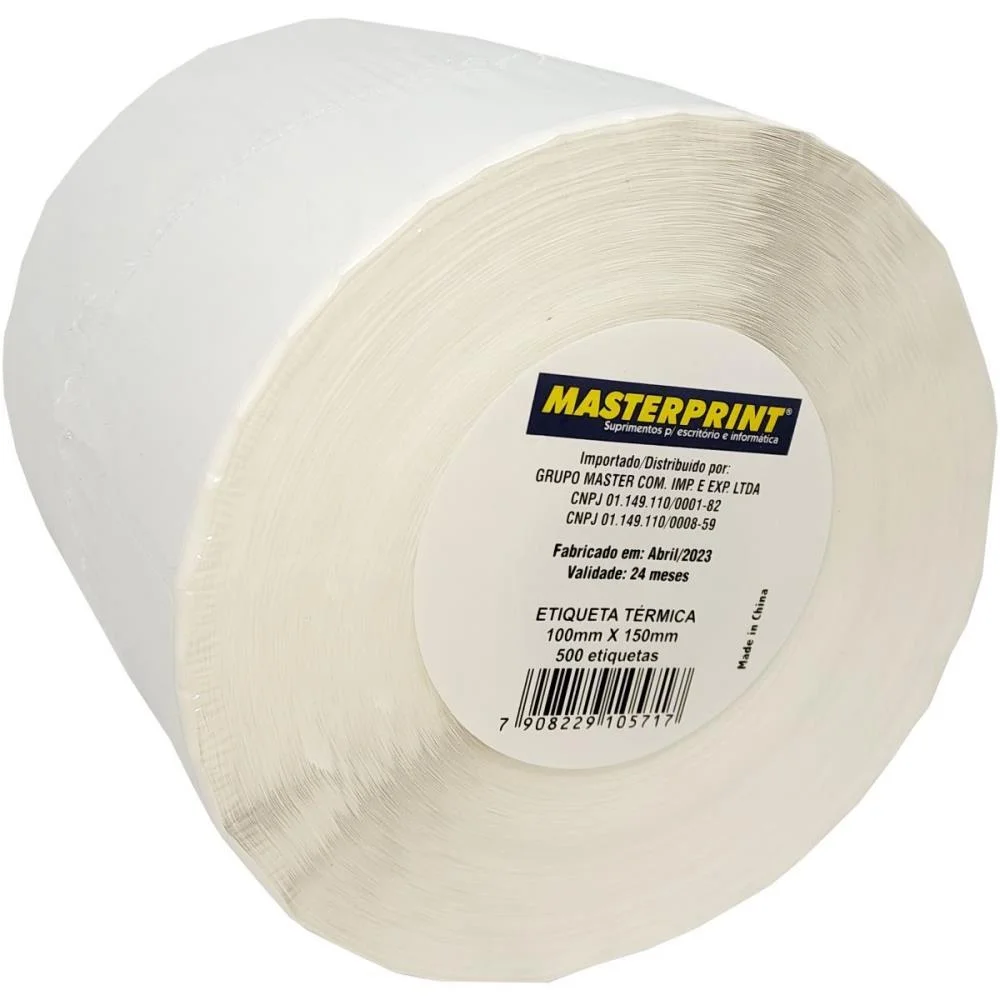 ETIQUETA ADESIVA E-COMMERCE 100X150MM 500ETIQ. MASTERPRINT (UNIDADE) - imagem 3