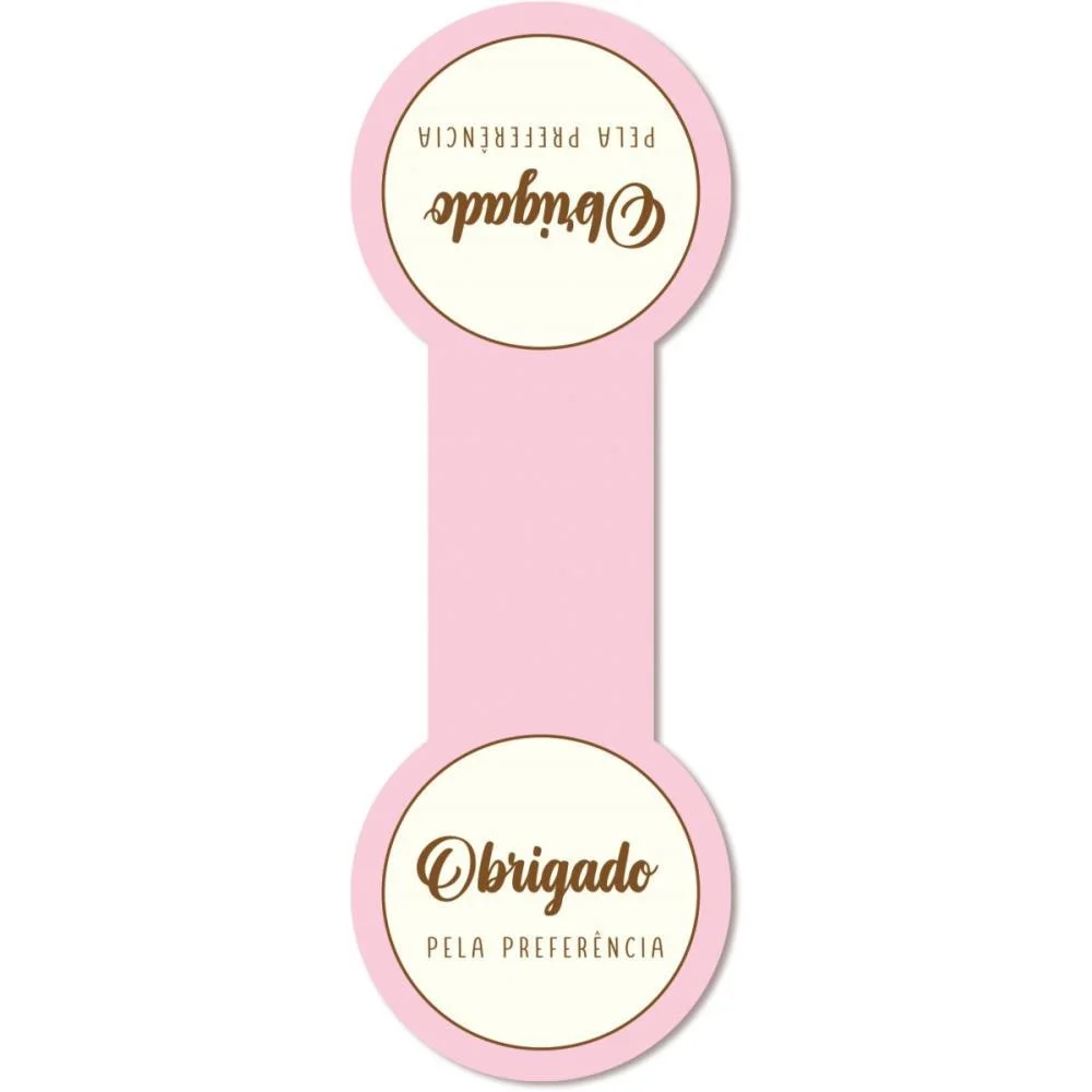 ETIQUETA ADESIVA OBRIGADO P/PREFERE.110MMX235MM PACKPEL (PCT.C/10) - imagem 4