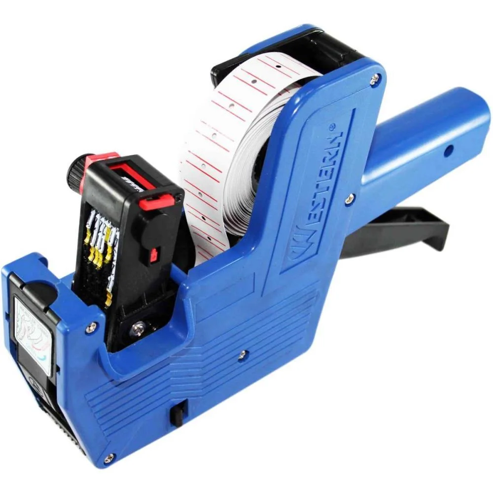 ETIQUETADORA PLAST.C/AJUSTE DE NUMERO MEDIA WESTERN (UNIDADE) - imagem 3