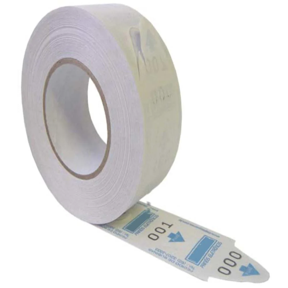 ETIQUETA PARA SENHA ROLO 3 DIGITOS C/2000 SENHA PT GRESPAN (ROLO) - imagem 2